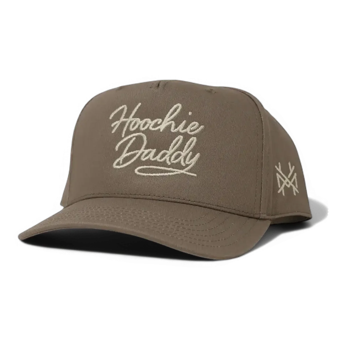 The Mad Hatter Co - Hoochie Daddy Trucker Hat: 7 Panel Bottomland/Black