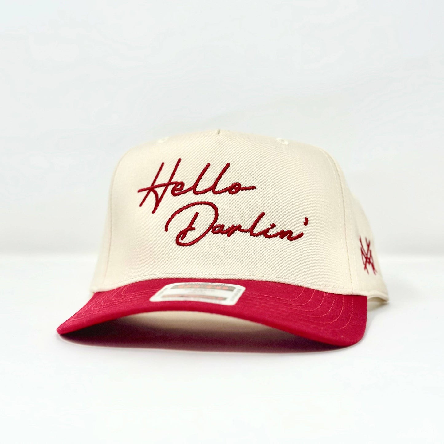 The Mad Hatter Co - MHC Hello Darlin Trucker Hat: 112 White
