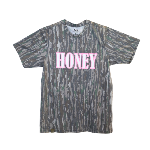 The Mad Hatter Co - Honey Camo Hunting Tee: Desert Camo / Small