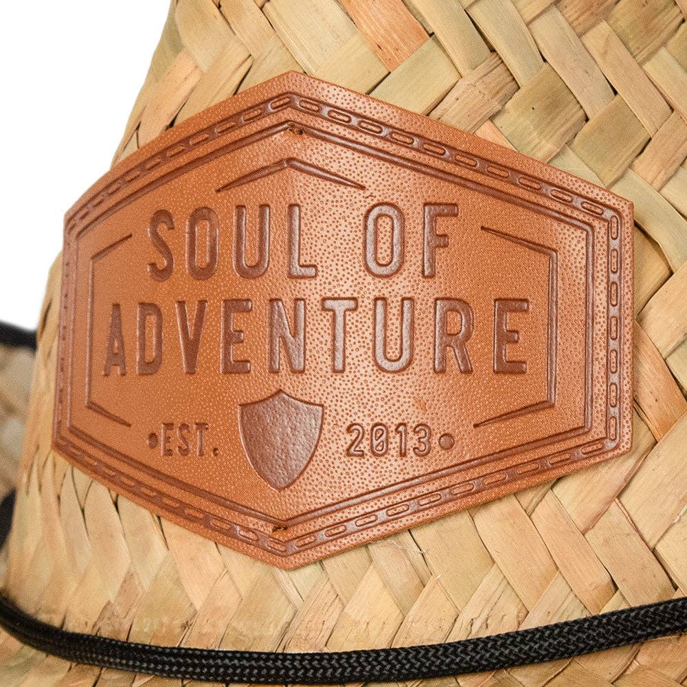 Soul of Adventure - Cowboy Straw Hat: Ghost American Flag
