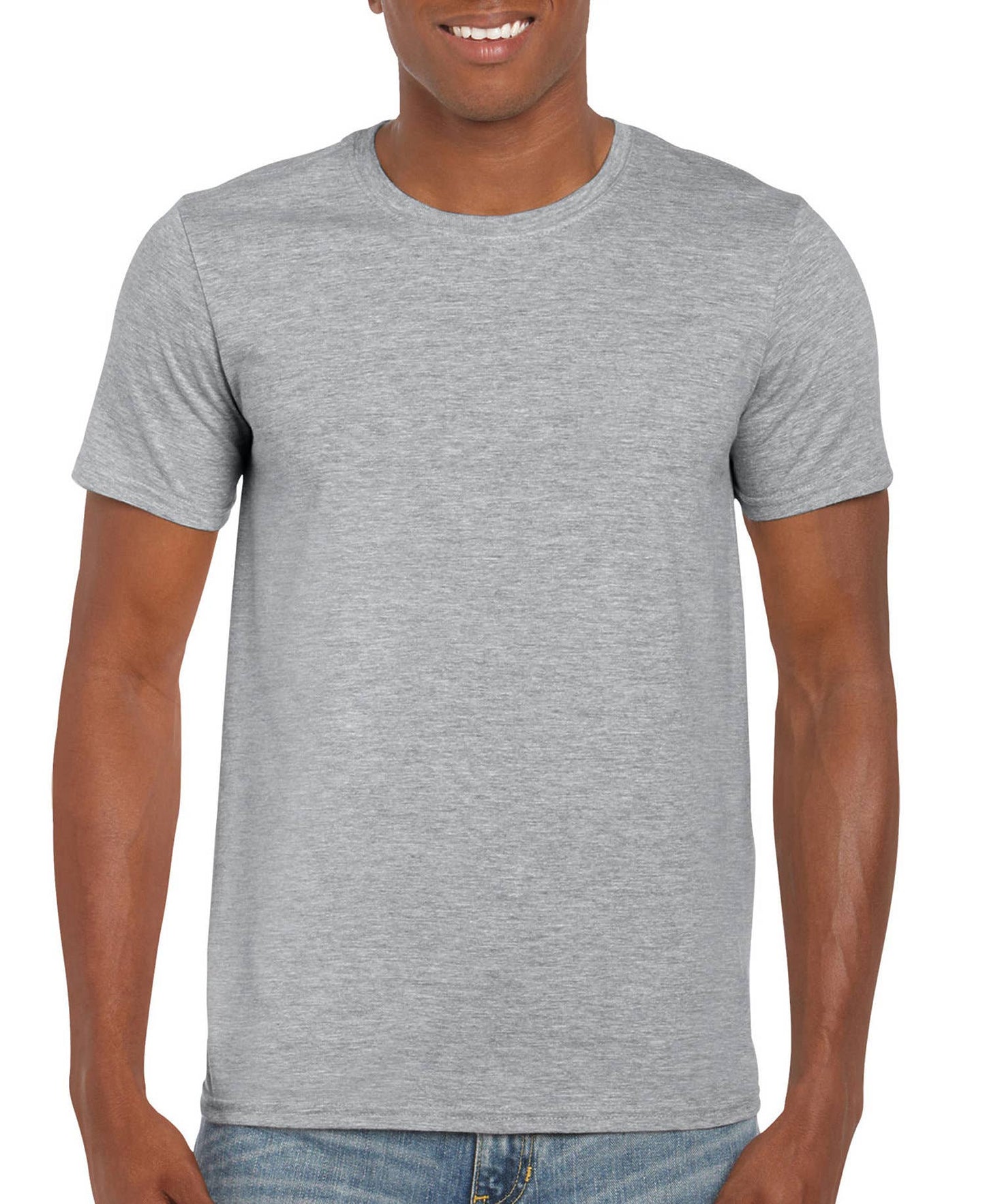 Print The Dream - Gildan Softstyle Adult Unisex T-Shirt, Blank Shirt: Black / S