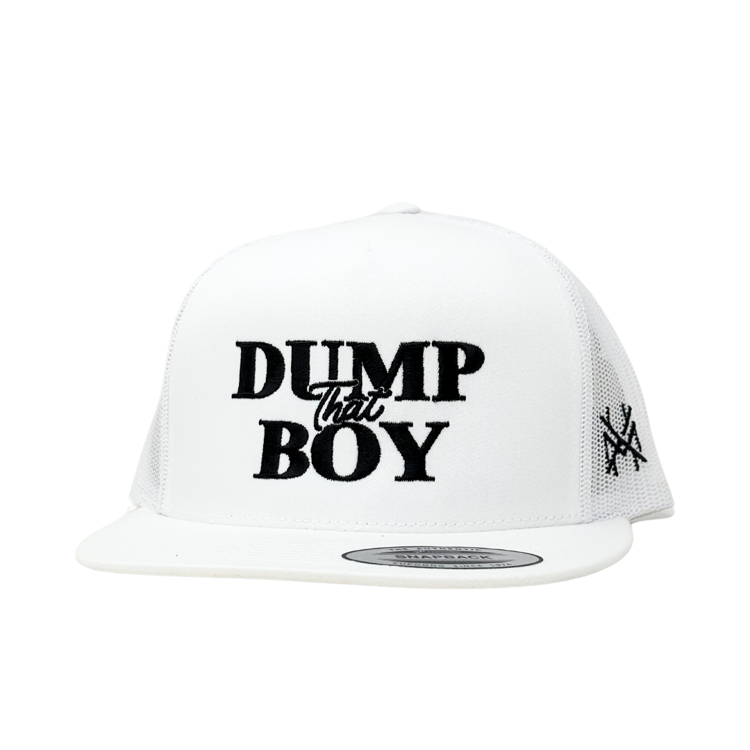 The Mad Hatter Co - MHC Dump That Boy Trucker Hat: Pink/ Natural Otto