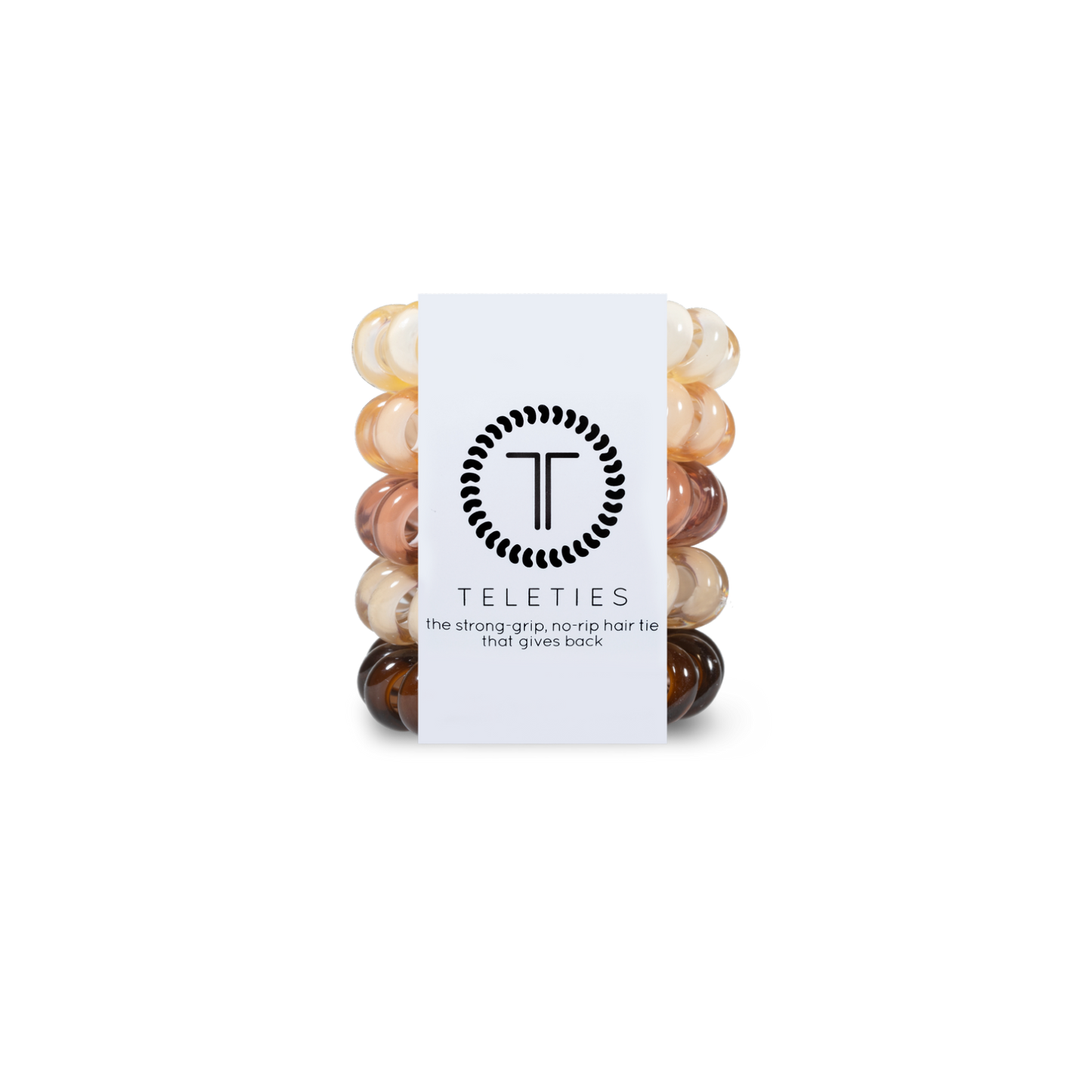 TELETIES - Spiral Hair Coils | Tiny | For the Love of Nudes Hair Ties