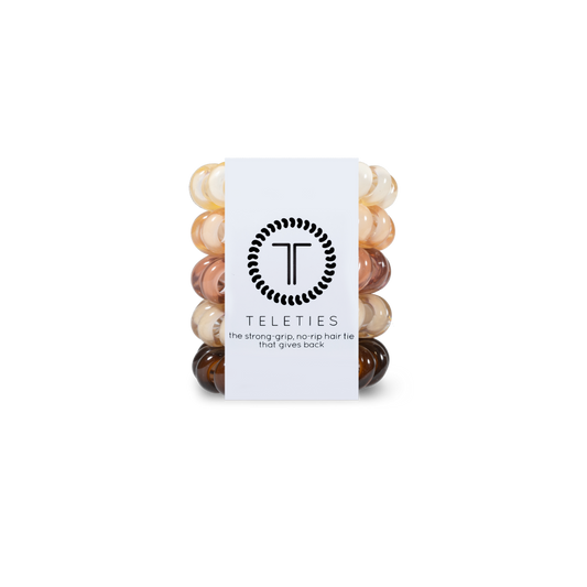 TELETIES - Spiral Hair Coils | Tiny | For the Love of Nudes Hair Ties