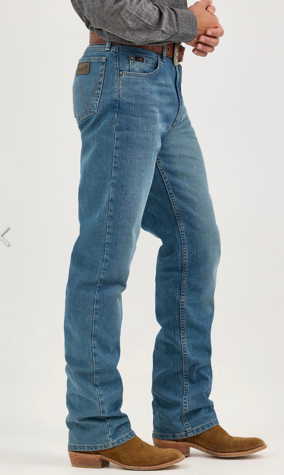 WRANGLER X CODY JOHNSON MENS RELAXED FIT 20x JEANS
