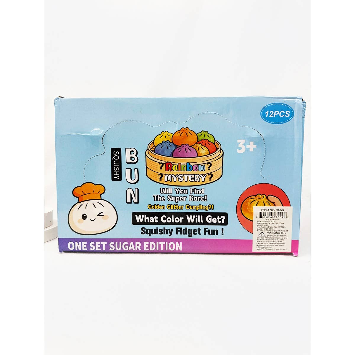 Love and Repeat - 4pc Set Mini Maltose Glitter Dumpling Squishy : MIX COLOR / ONE(12)