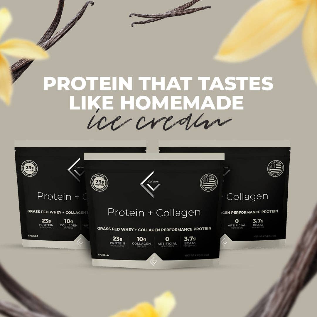 Corvive - Protein + Collagen Powder: Chocolate