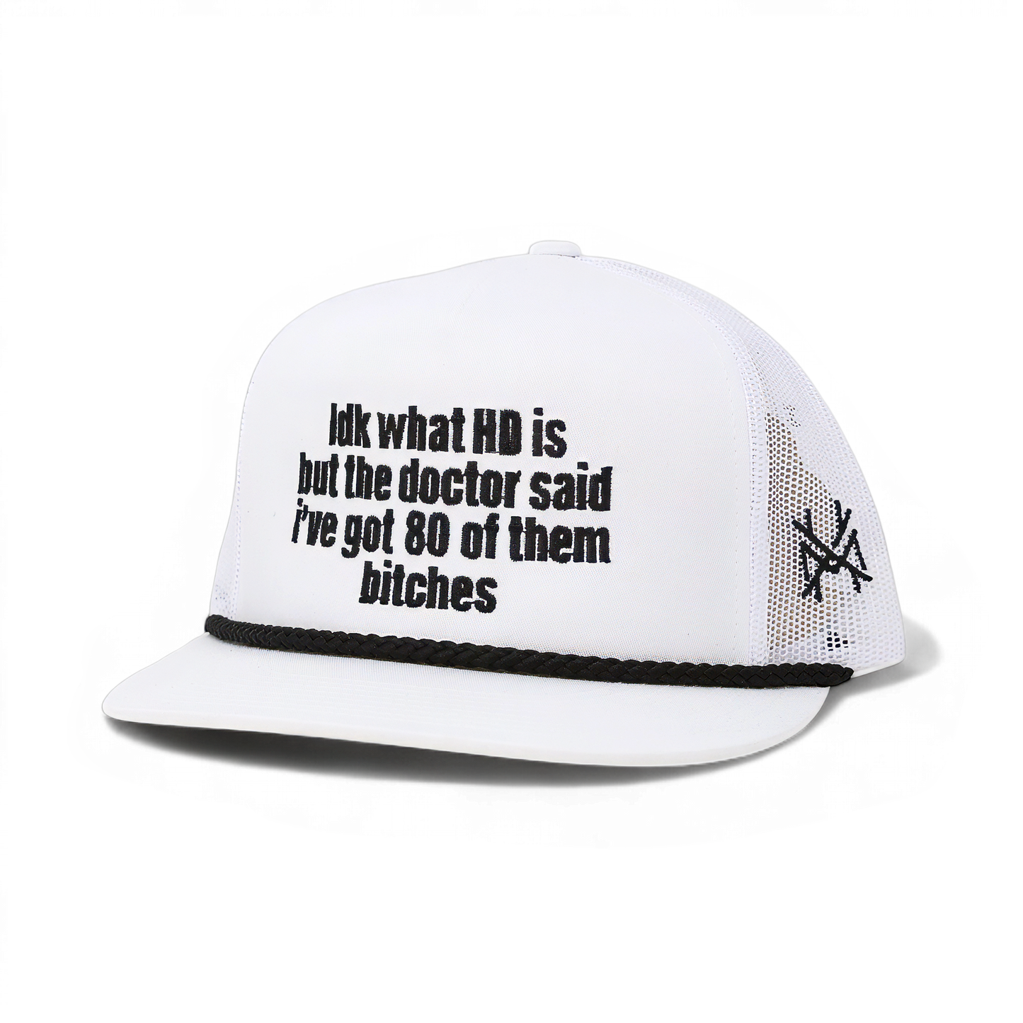 The Mad Hatter Co - 80 of Em' Snapback Hat: 7 Panel Black