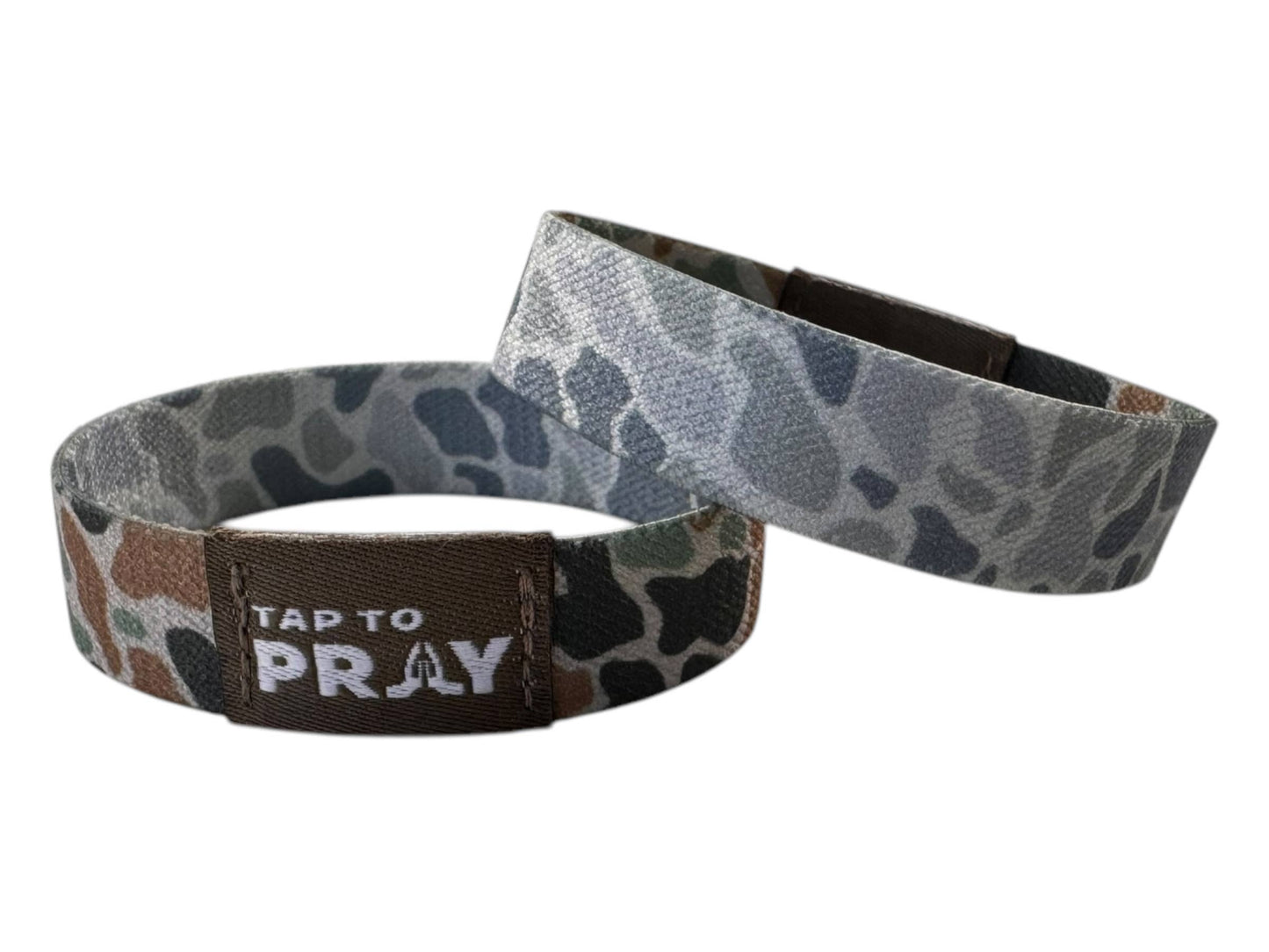Versible - Tap To Pray™ Wristbands - River Rock Camo Classic & Sage: X-Small / River Rock Camo Class / Sage