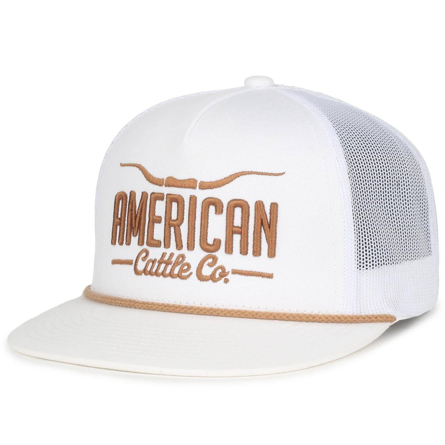American Cattle Co - Longhorn Hat: Black/Putty