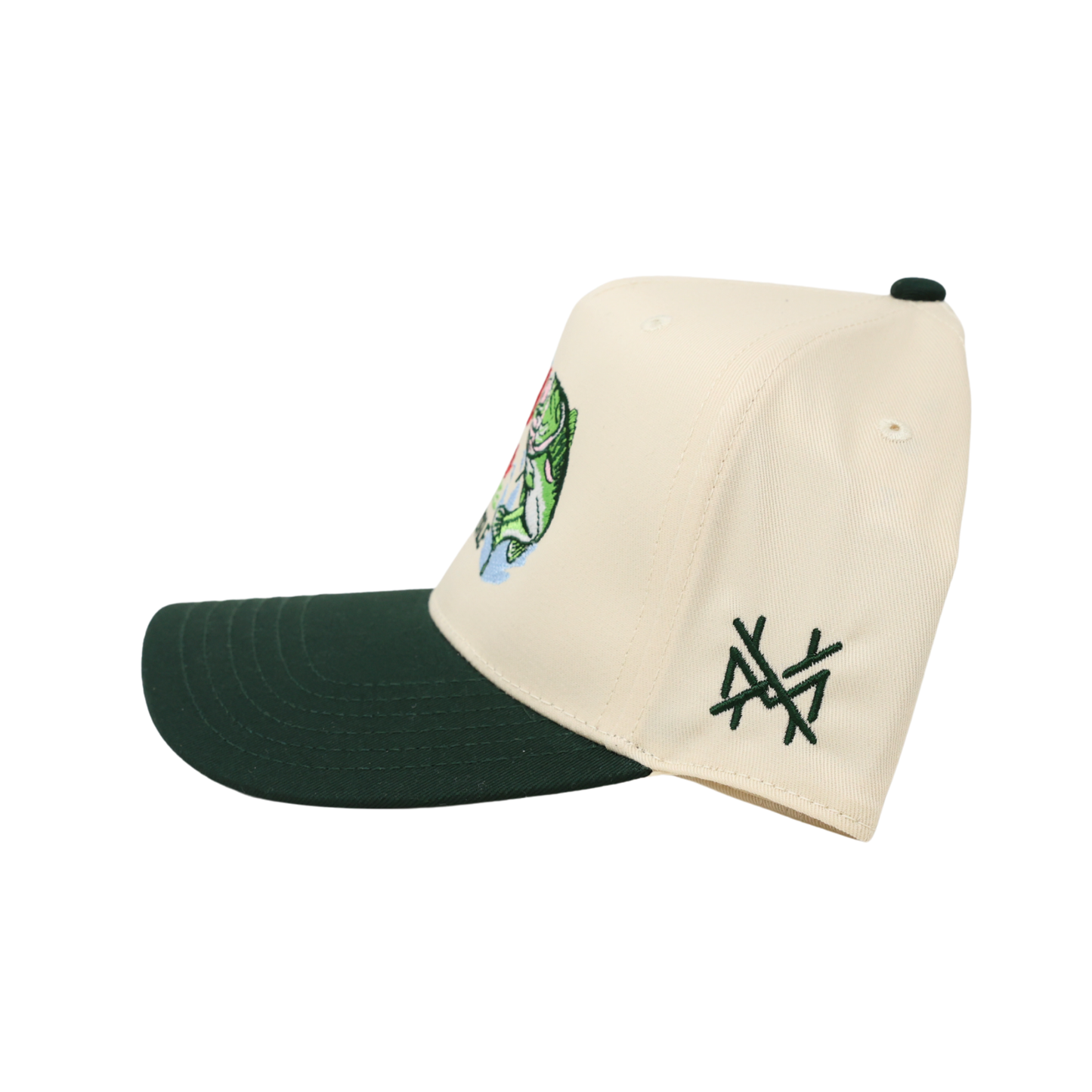 The Mad Hatter Co - Bait & Tackle Fishing Trucker Hat: Trucker Harvest Camo/ Natural