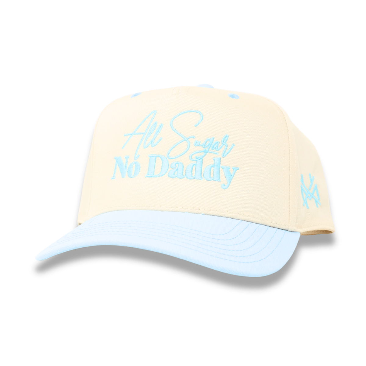 The Mad Hatter Co - All Sugar No Daddy Trucker Hat: Retro Leopard/Natural