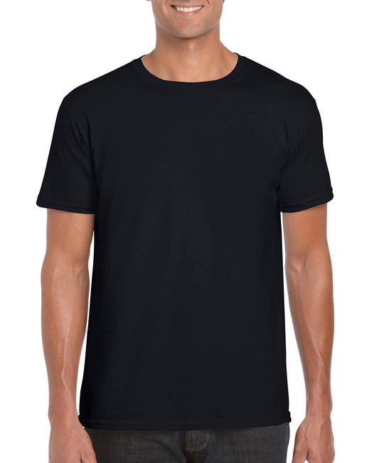 Print The Dream - Gildan Softstyle Adult Unisex T-Shirt, Blank Shirt: Black / XL