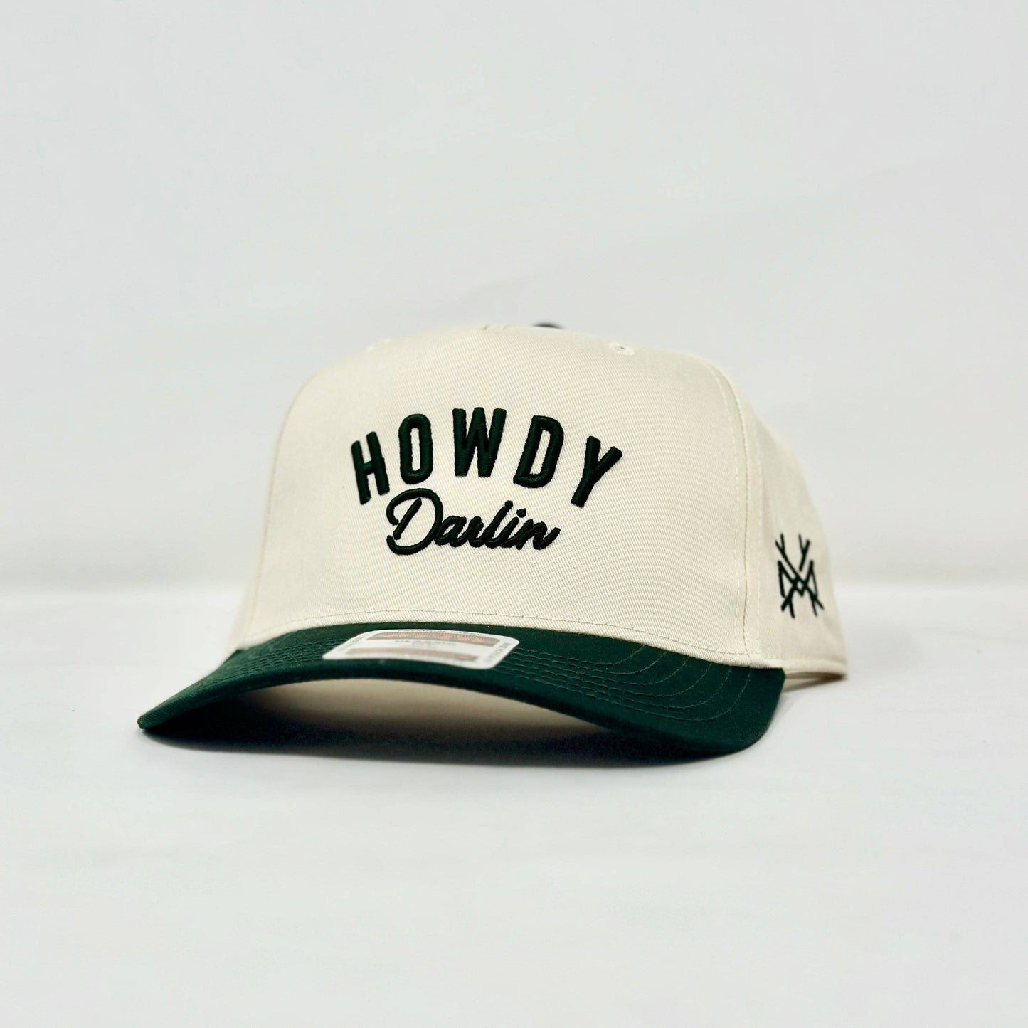 The Mad Hatter Co - MHC Howdy Darlin Trucker Hat: Brown Camo/Natural Otto