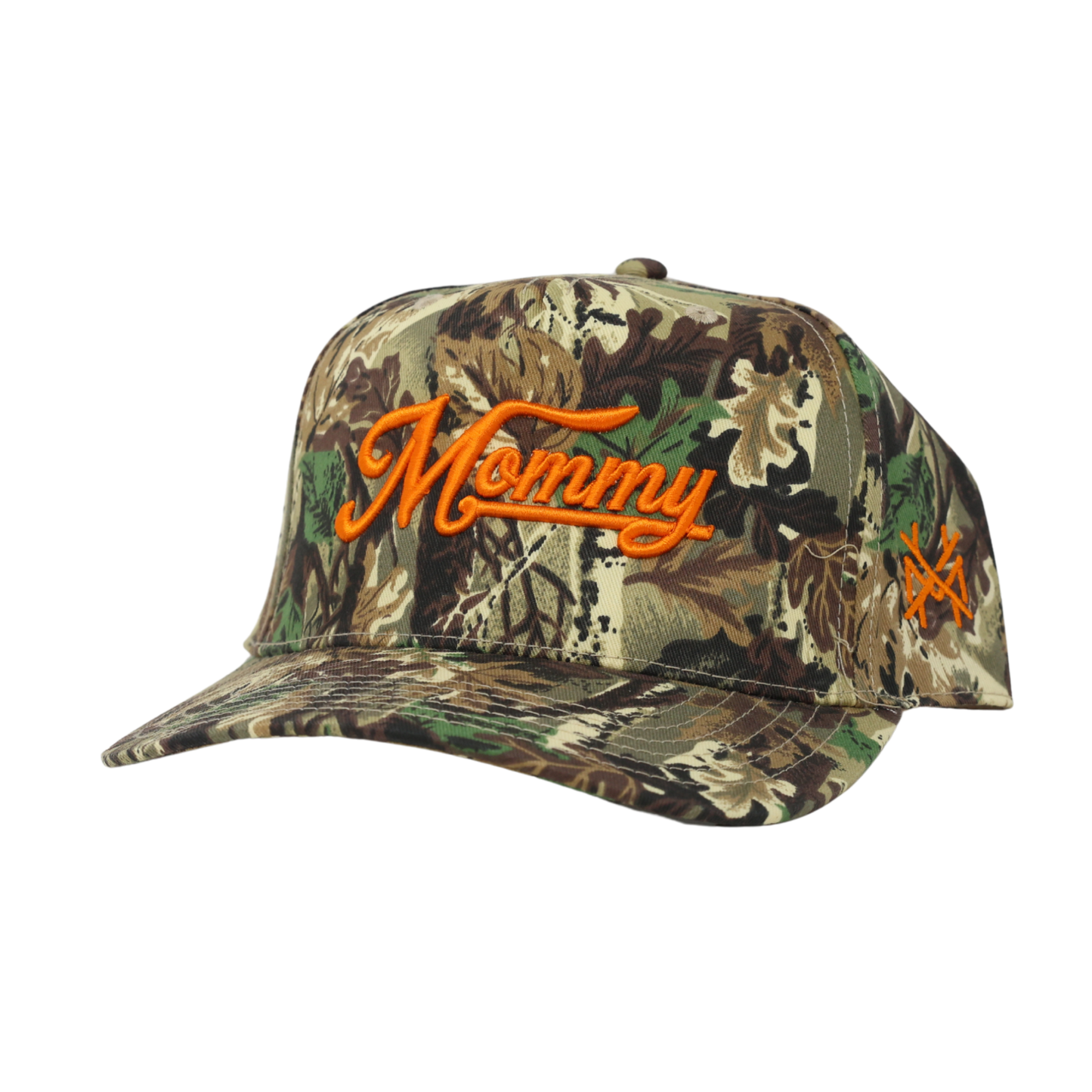 The Mad Hatter Co - Mommy Trucker Hat: Retro Blue Check/Natural