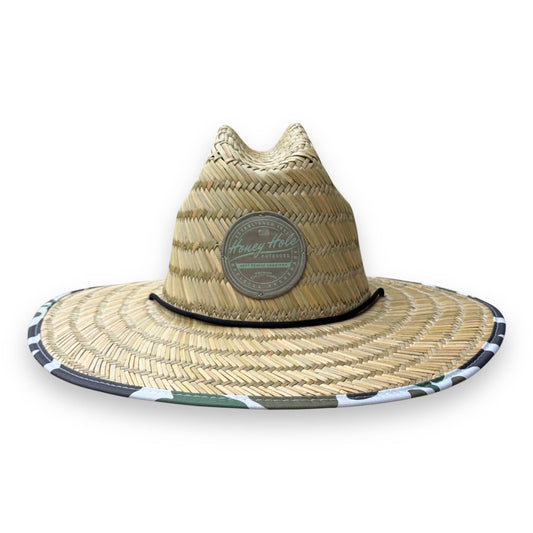 Honey Hole Outdoors - Straw Hat - High Tide
