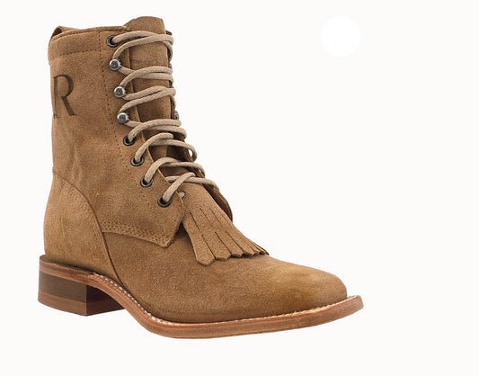 R WATSON WOMENS LACER WIDE SQUARE 6” BOOT