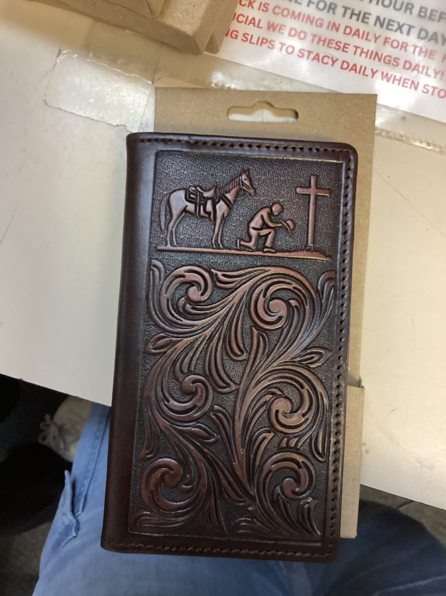 CHALLENGER HORSEWEAR MENS RODEO WALLET 18FWK108R