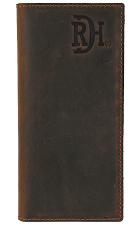 RED DIRT HAT CO MENS RODEO WALLET OILED-FINISH