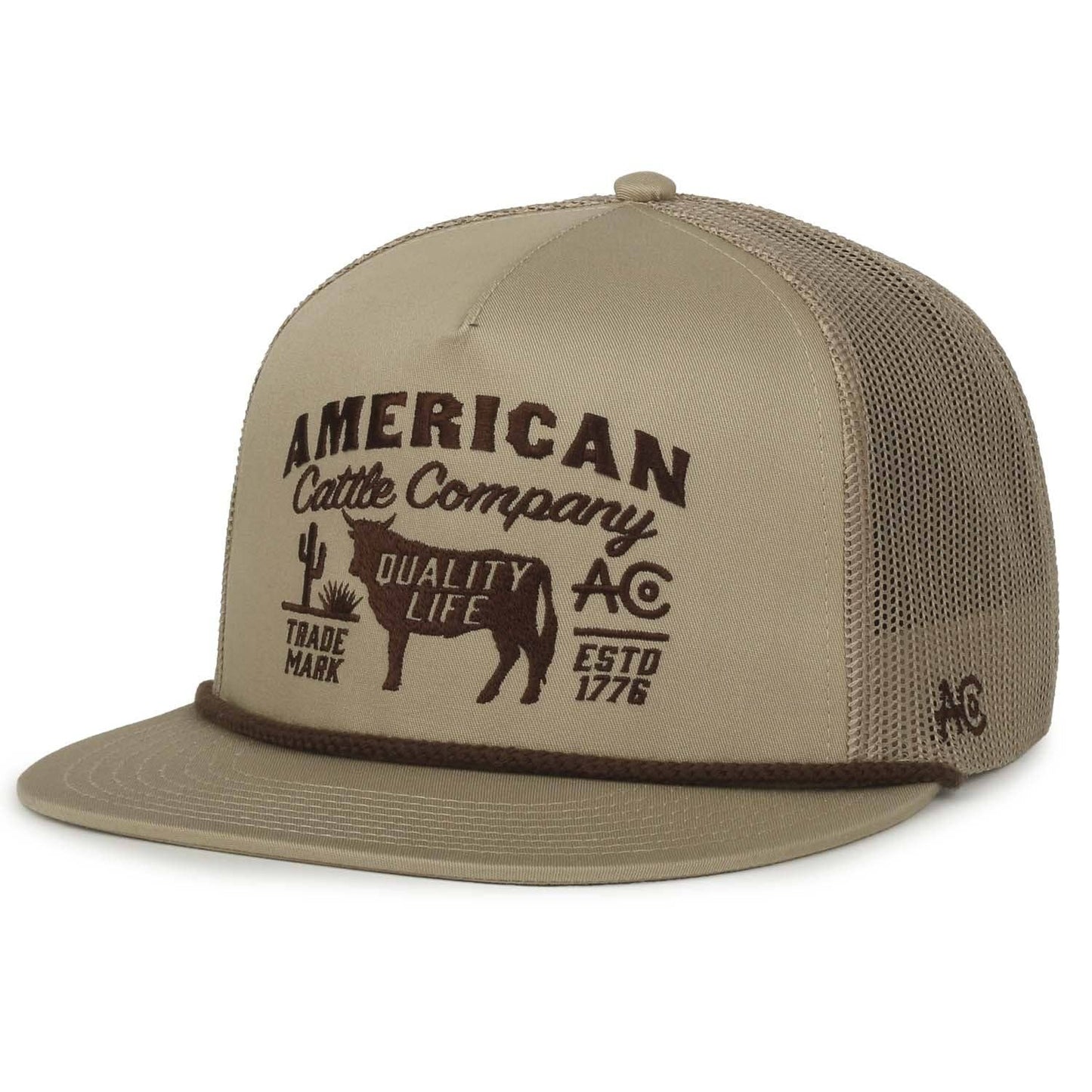 American Cattle Co - Bull Crest Hat