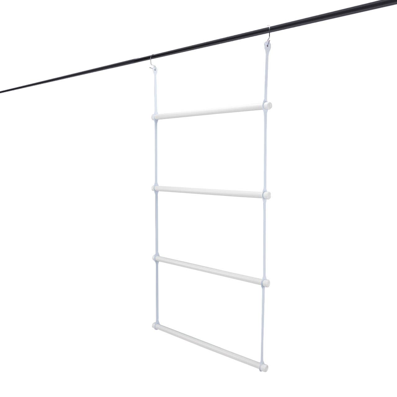 Store Supply Warehouse - White PVC Tubular Ladder Mannequin