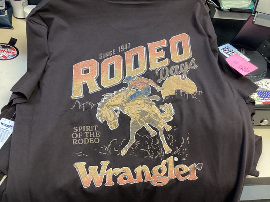 WRANGLER MENS SHORT SLEEVE VINTAGE GRAPHIC TEE