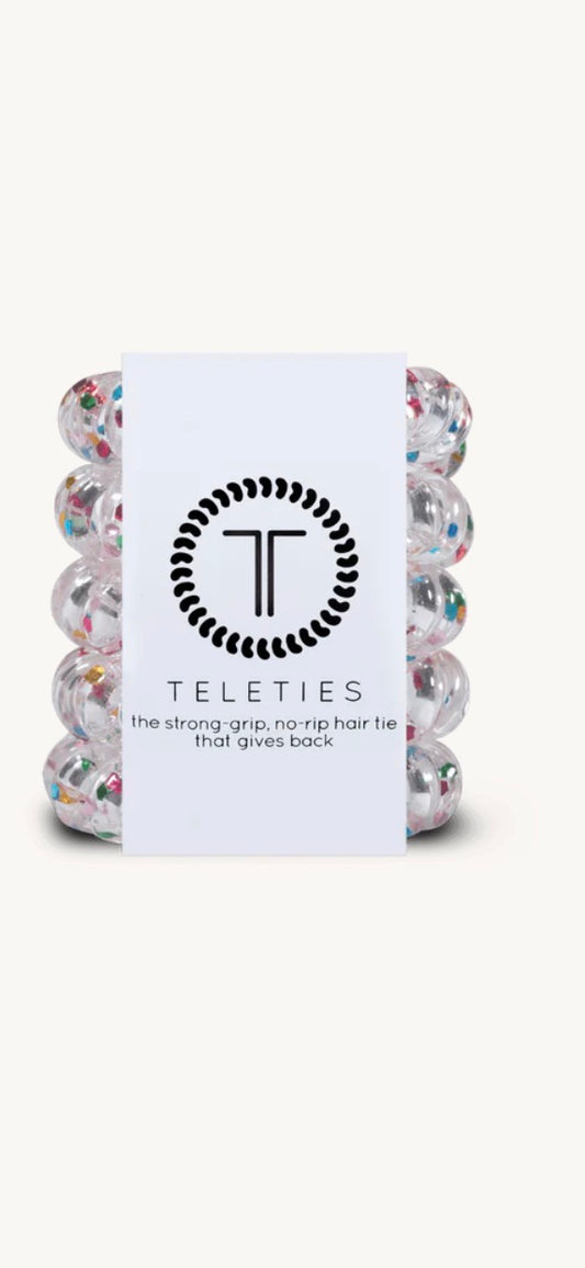 TELETIES TINY PARTY PEOPLE HAIR COILS