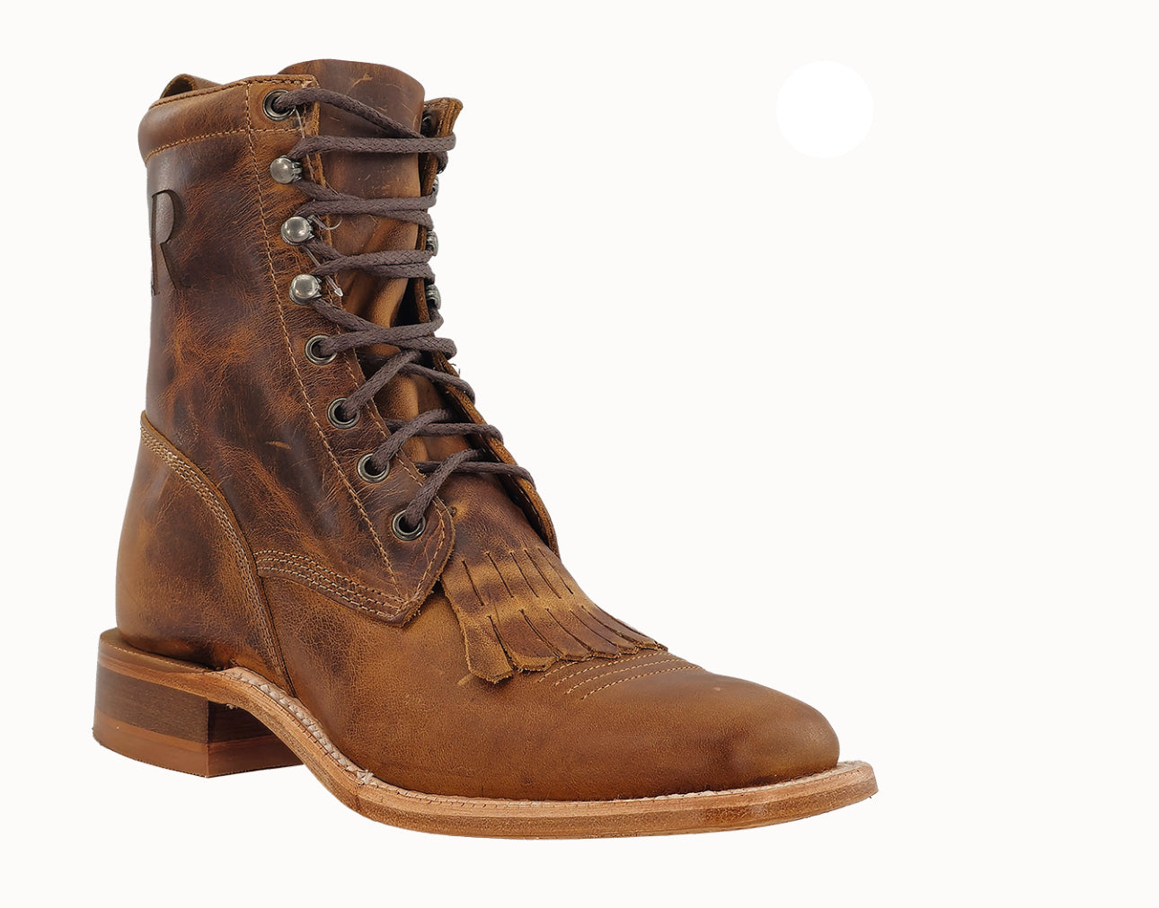 R WATSON WOMENS LACER WIDE SQUARE 6” BOOT