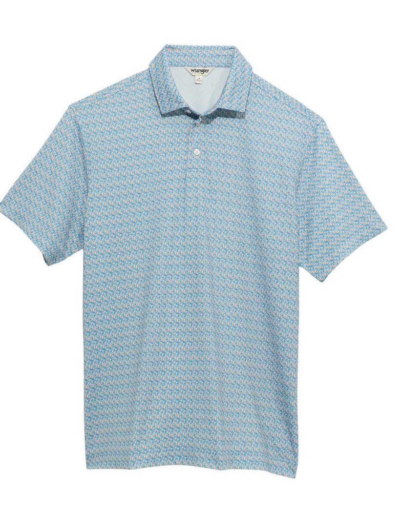 WRANGLER X ATG MENS SHORT SLEEVE PERFORMANCE POLO SHIRT
