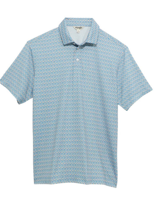 WRANGLER X ATG MENS SHORT SLEEVE PERFORMANCE POLO SHIRT