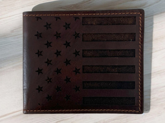 TWISTED X BIFOLD AMERICAN FLAG WALLET