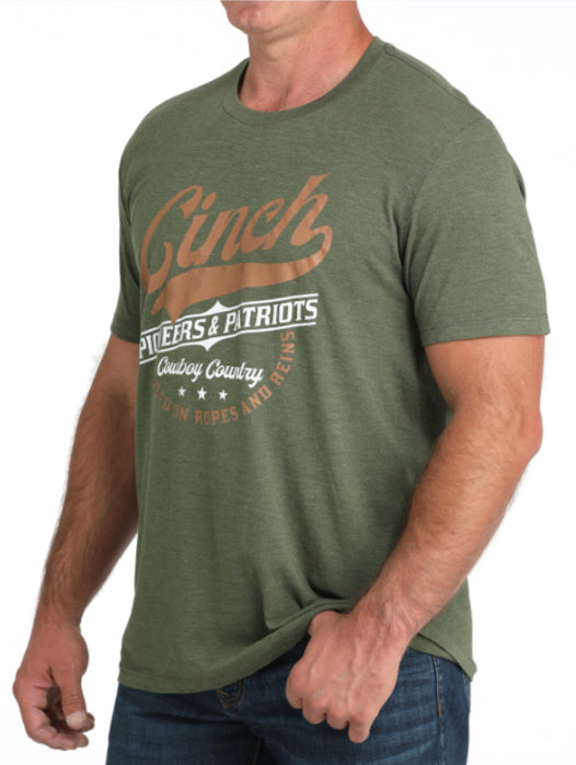 CINCH MENS GRAPHIC LOGO TEE FALL 2025