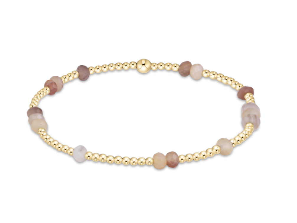 E NEWTON HOPE UNWRITTEN GEMSTONE 4MM BRACELET-BOTSWANA AG