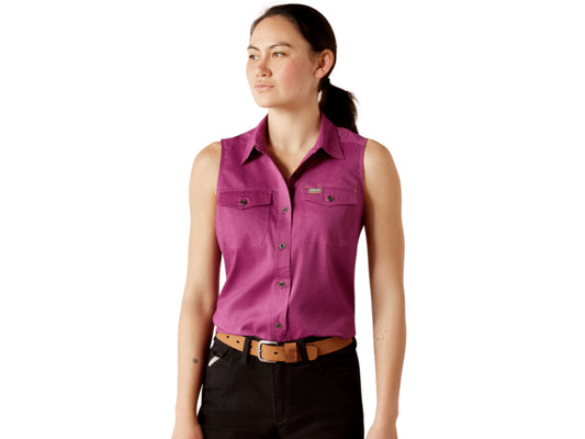 ARIAT WOMENS REBAR MADE TOUGH VENTTEK DURASTRETCH TANK