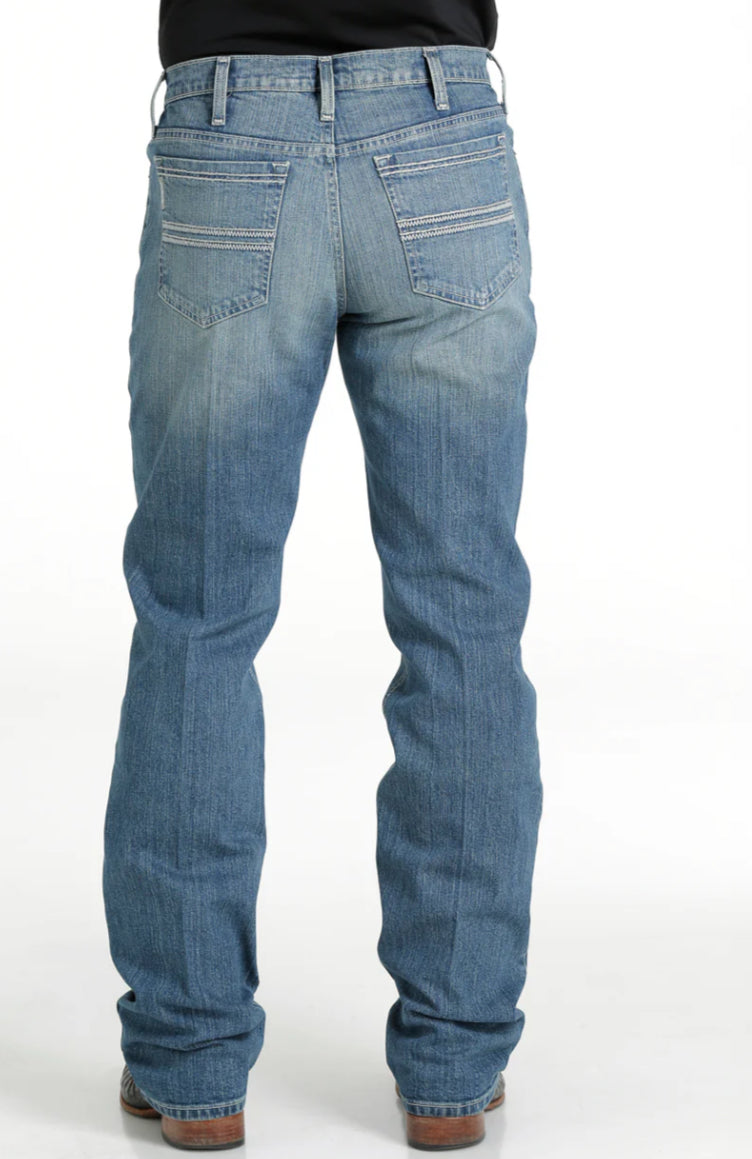 CINCH MENS SILVER LABEL MEDIUM STONE 015 PERFORMANCE JEAN