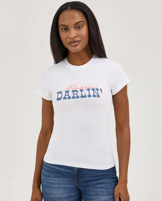 WRANGLER WOMENS NOBODY DARLIN TSHIRT