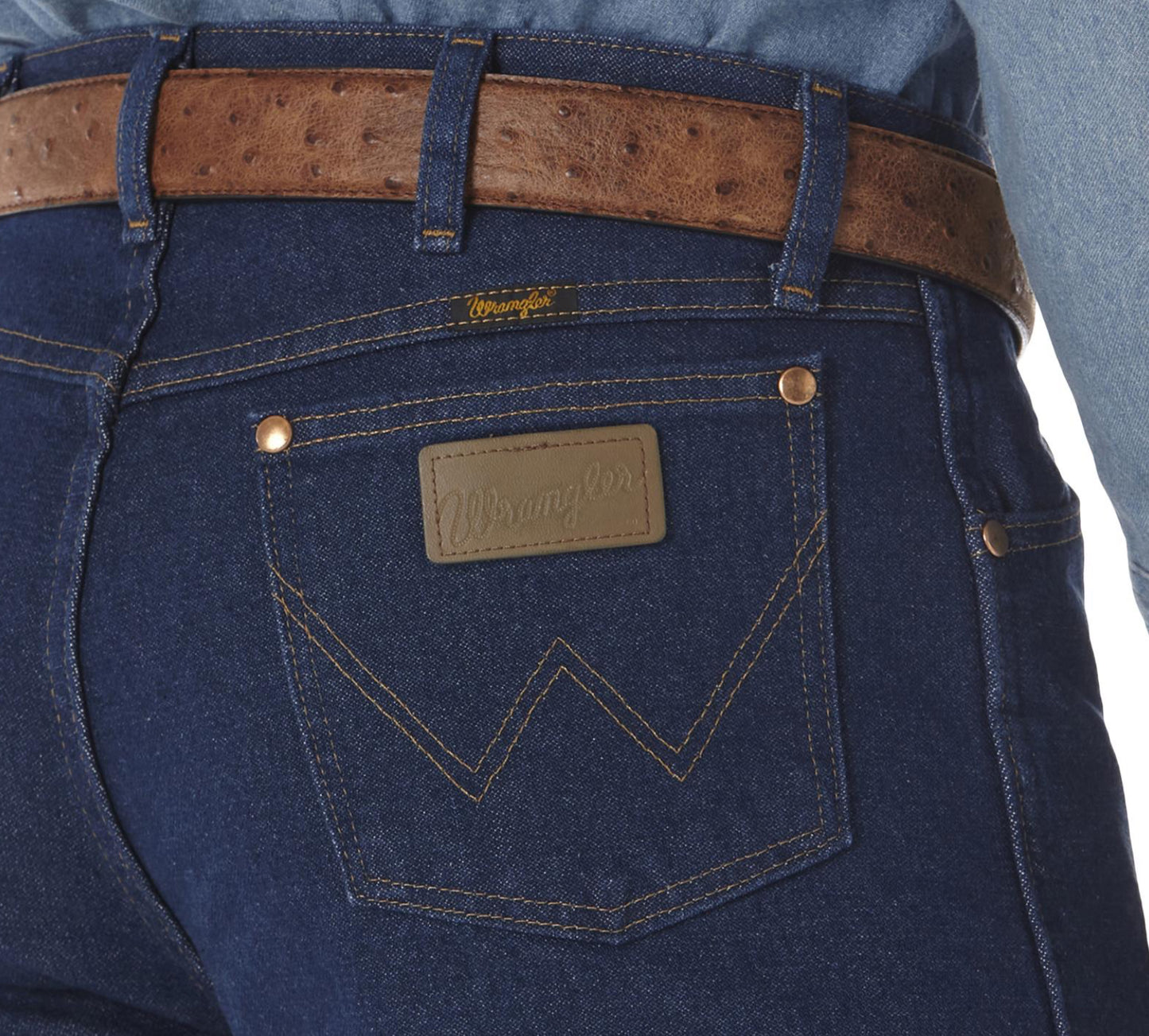WRANGLER MEN COWBOY CUT ORIGINAL FIT PREWASHED INDIGO JEAN
