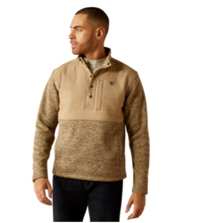 ARIAT MENS CALDWELL REINFORCED SNAP SWEATER
