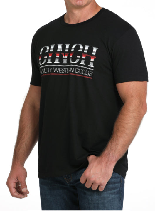 CINCH MENS SHORT SLEEVE LOGO TEE 10/25