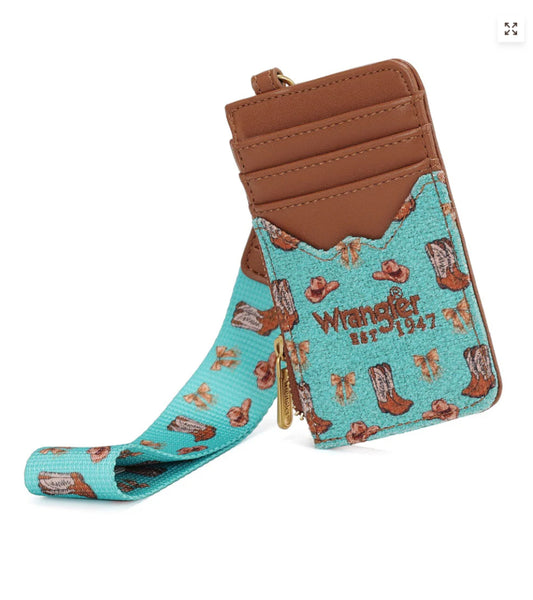 Wrangler Western Print RFID Blocking Wallet