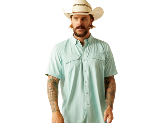 ARIAT MENS VENTTEK OUTBOUND FITTED SHIRT