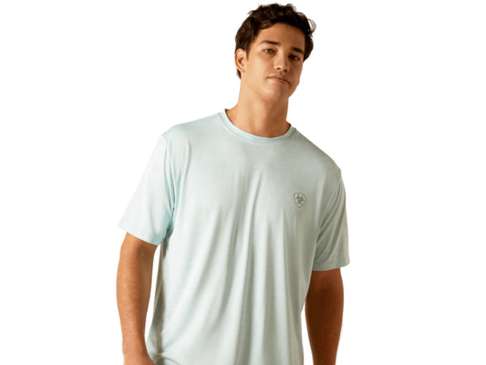 ARIAT MENS CHARGER CRESTLINE SHORT SLEEVE TSHIRT36.95