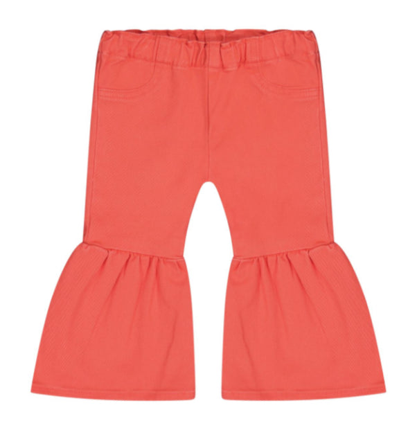 WRANGLER BABY GIRLS PULLON FLARE JEAN IN PINK