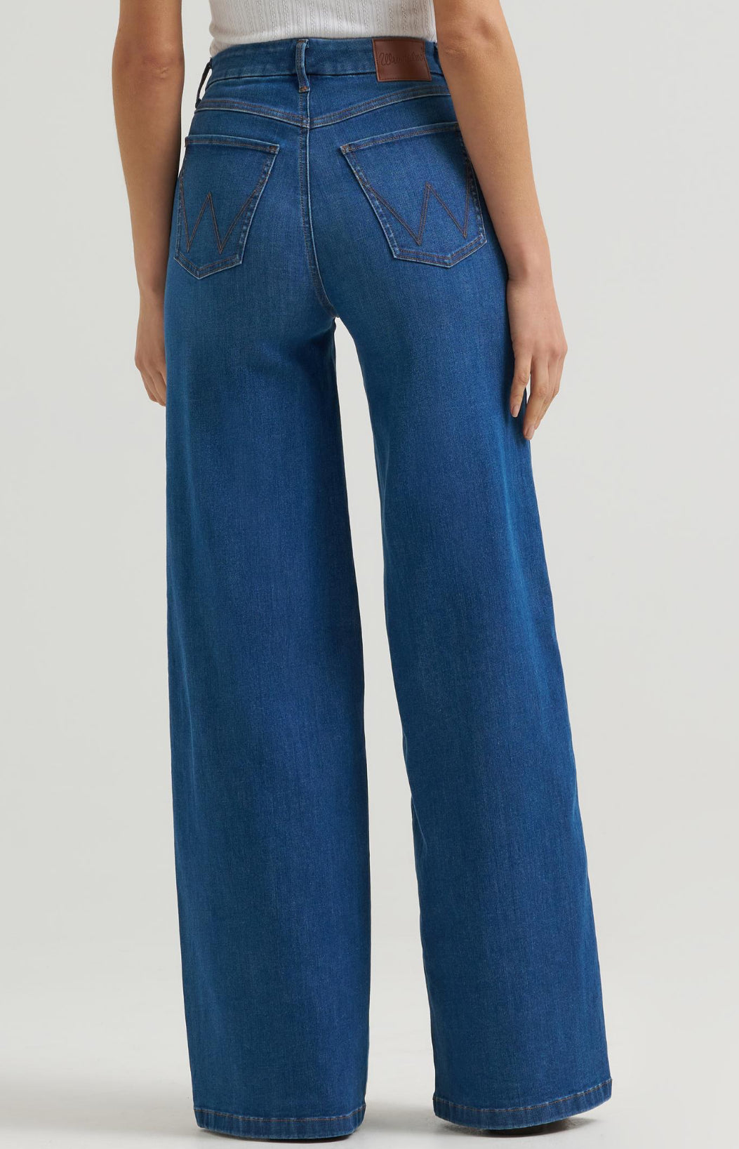 WRANGLER BESPOKE WOMENS WIDE LEG JEAN