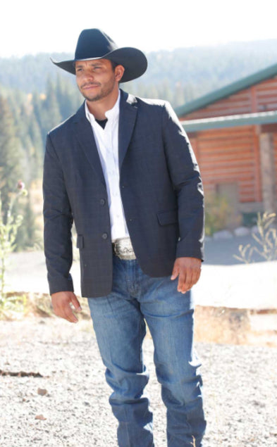 CINCH MENS CHARCOAL SPORTS COAT