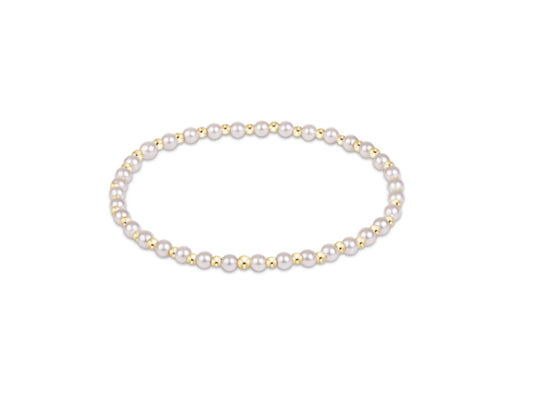 E NEWTON GRATEFUL PEARL 3MM BRACELET