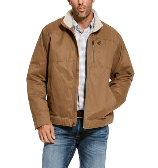 ARIAT MENS GRIZZLY CANVAS JACKET IN CUB