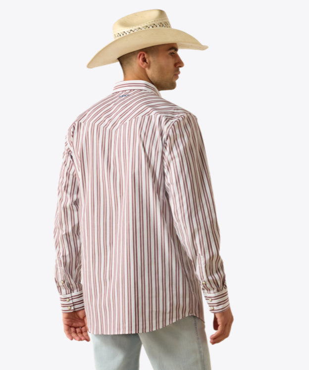 ARIAT PRO TRAE FITTED LONG SLEEVE SNAP SHIRT