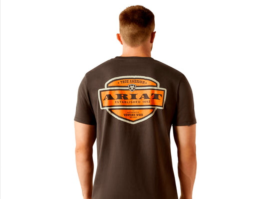 ARIAT MENS ‘ÖL STYLE LOCKUP TSHIRT