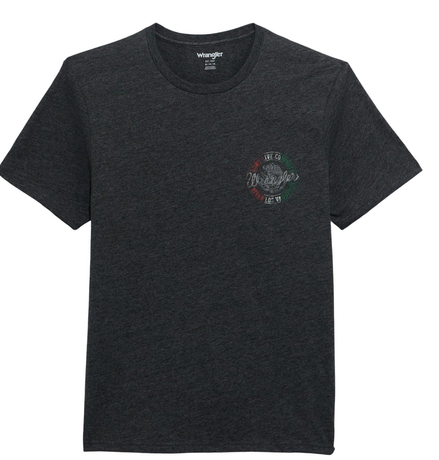 WRANGLER MENS LONG LIVE COWBOYS TSHIRT